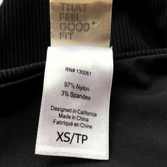 L*Space Black Ribbed Bikini Bottom – Size XS – Flattering Fit & Stretchy Comfort - Picture 7 of 10